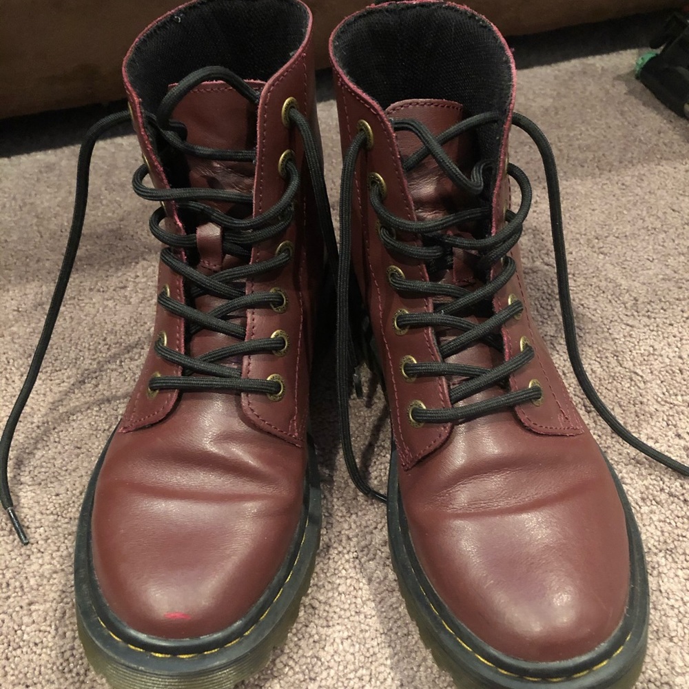 Dr. Martens - Red Luana Style Boots